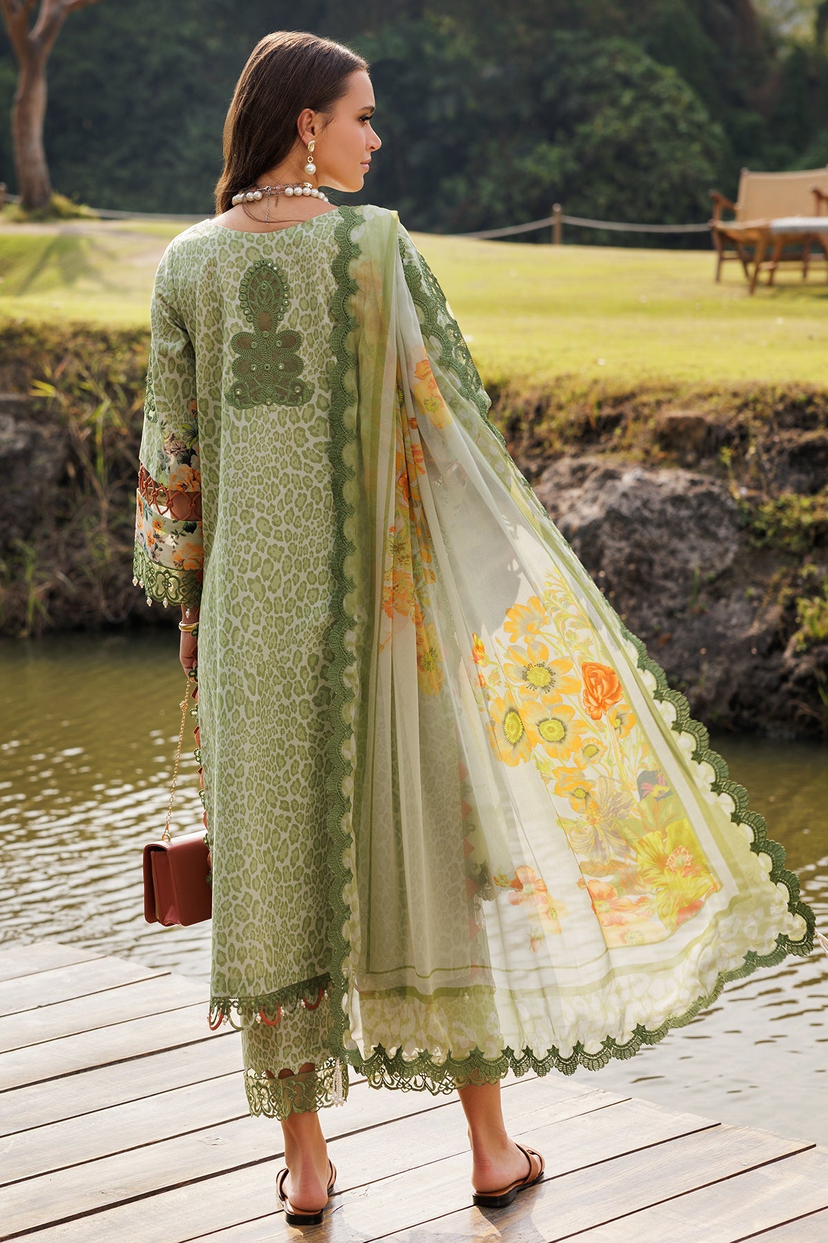 3-PC Unstitched Embroidered Lawn Collection CN5-11