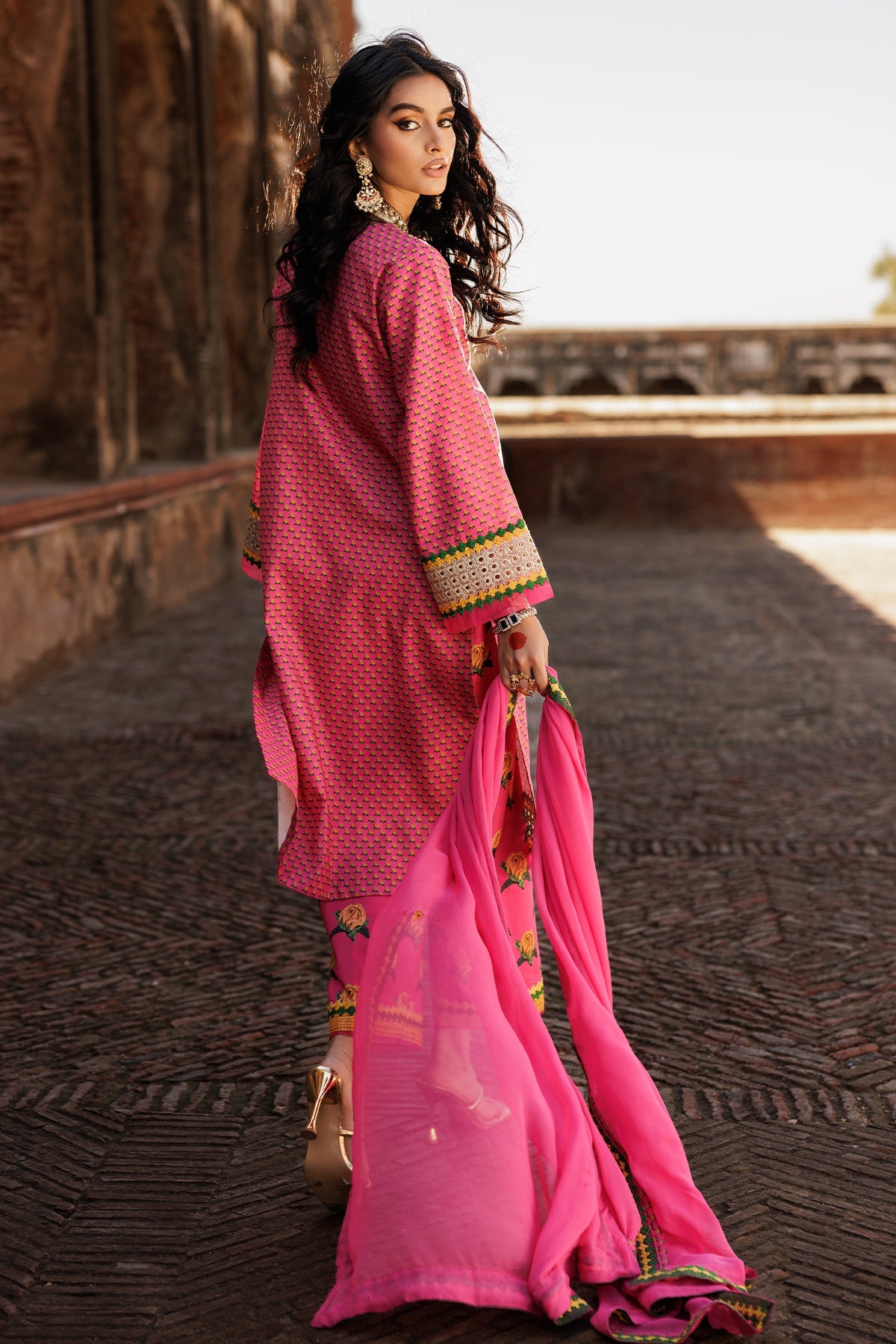 3-PC Embroidered Lawn Shirt CNP-5-41