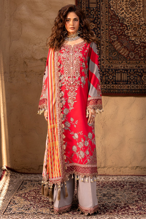 3-PC Unstitched Embroidered Lawn Collection CRN5-20