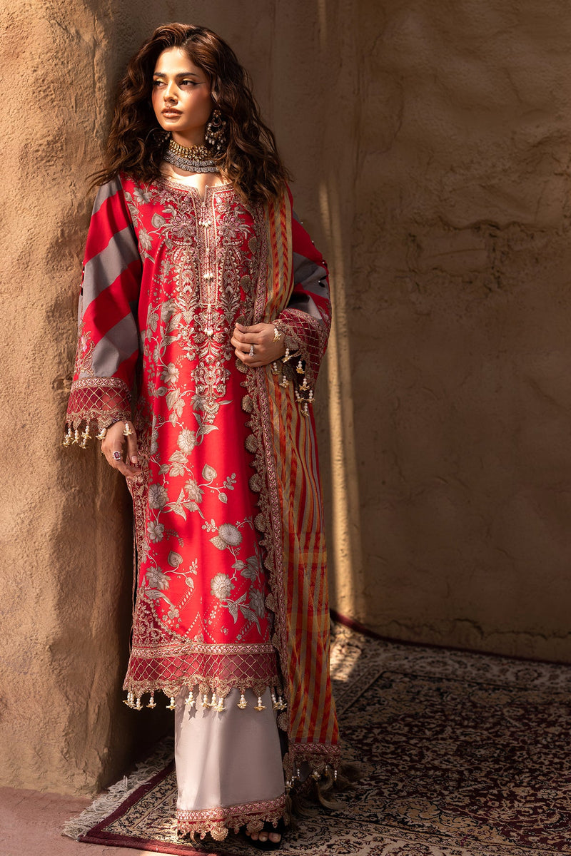 3-PC Unstitched Embroidered Lawn Collection CRN5-20