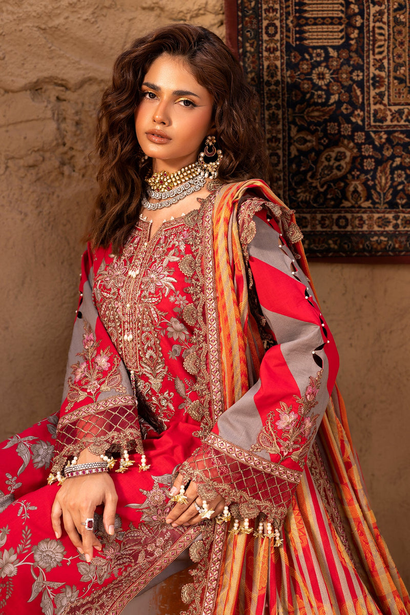 3-PC Unstitched Embroidered Lawn Collection CRN5-20