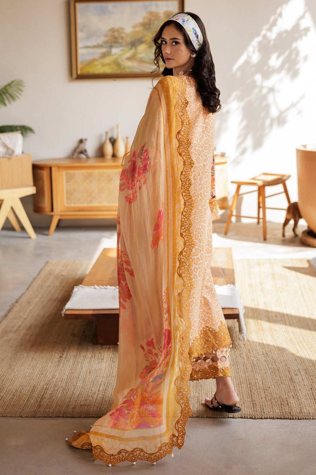 3-PC Unstitched Embroidered Lawn Collection CN5-13