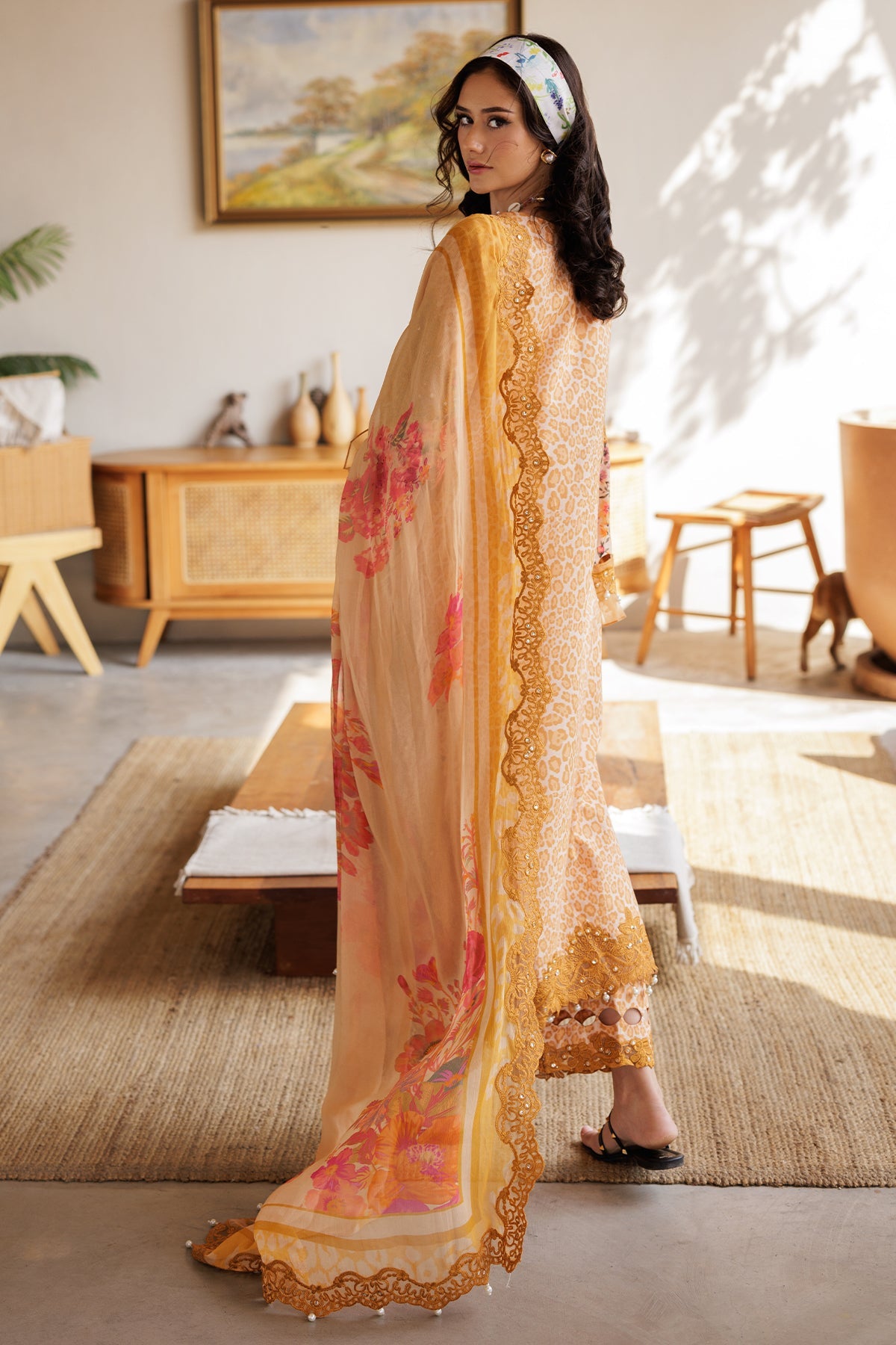 3-PC Unstitched Embroidered Lawn Collection CN5-13