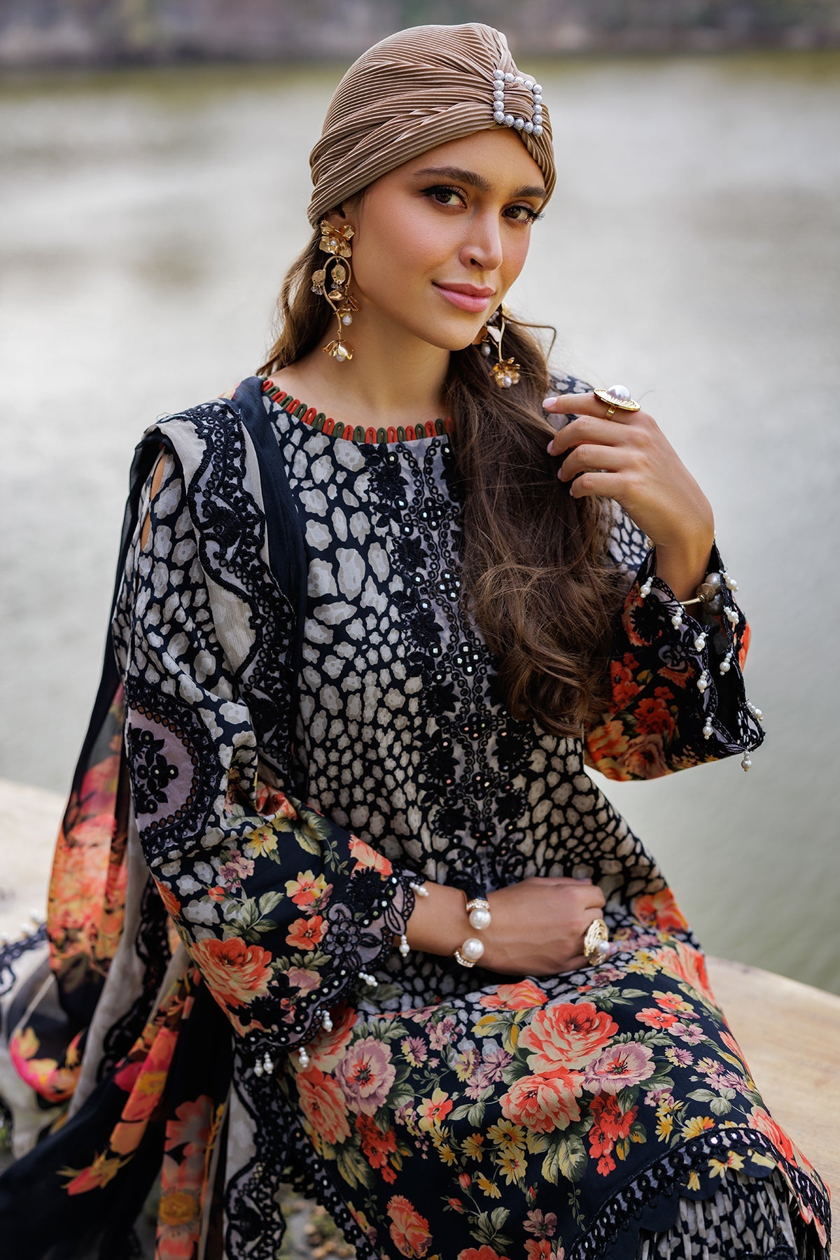 3-PC Unstitched Embroidered Lawn Collection CN5-10