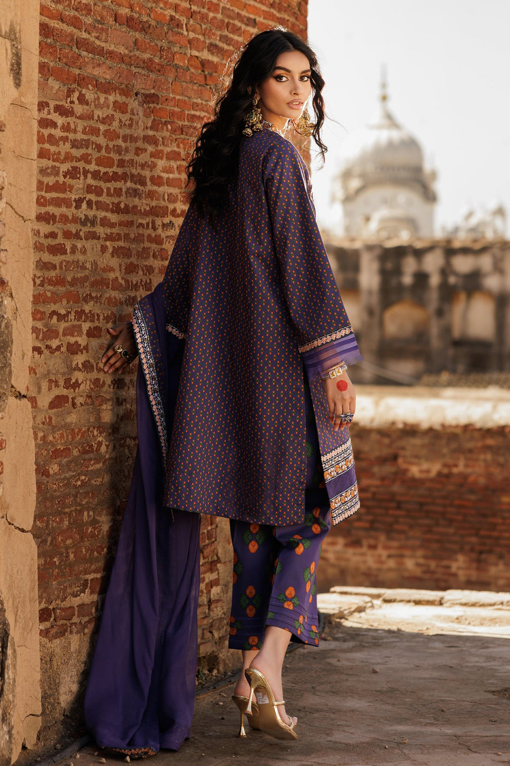 3-PC Embroidered Lawn Suit CNP-5-36