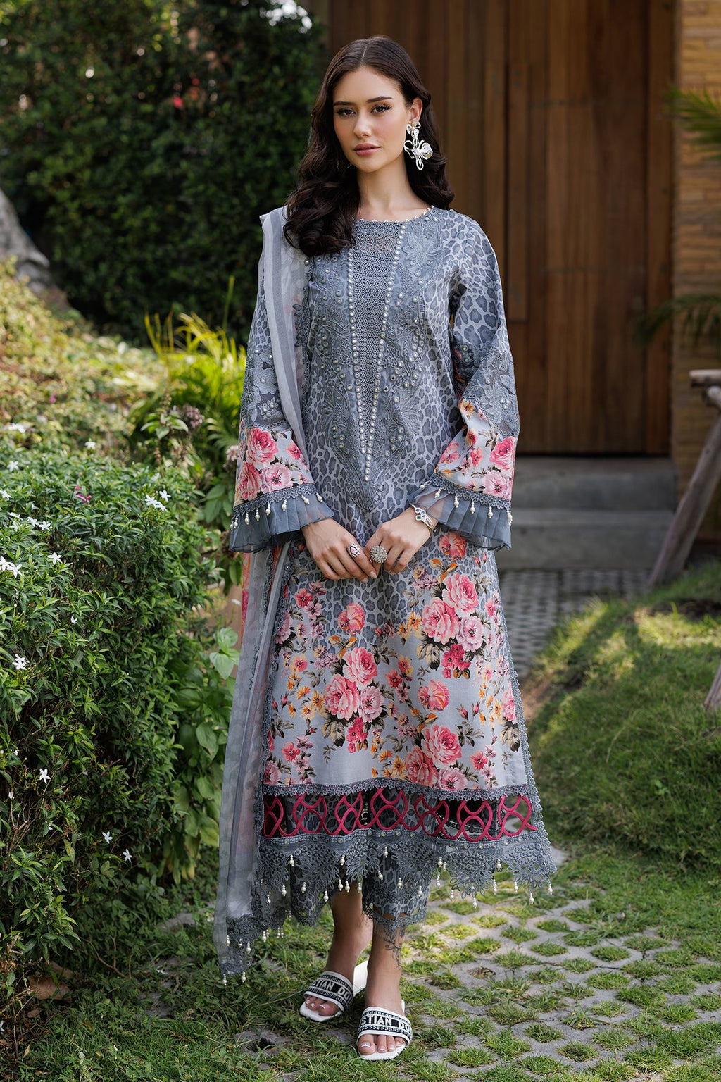 3-PC Unstitched Embroidered Lawn Collection CN5-14