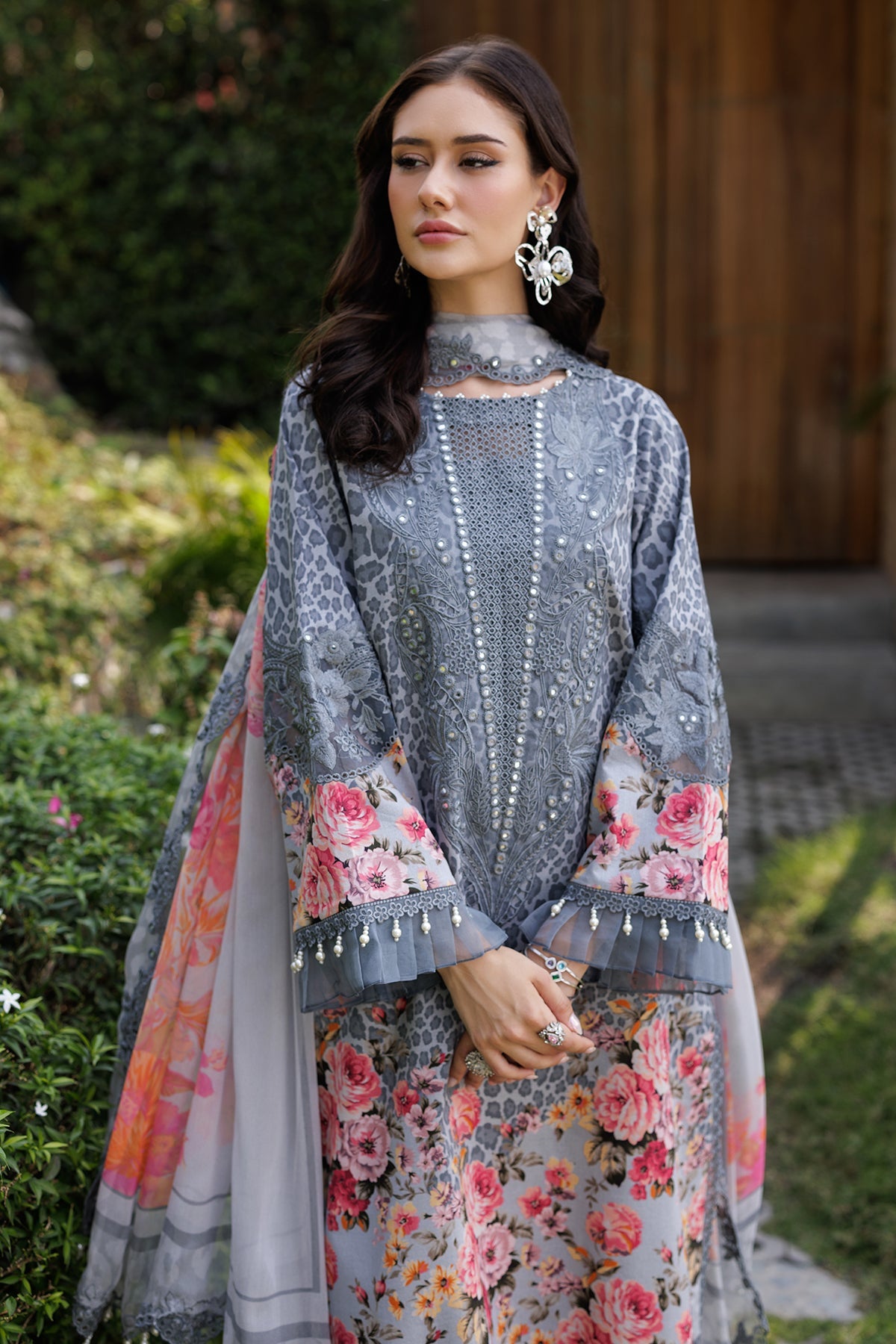 3-PC Unstitched Embroidered Lawn Collection CN5-14