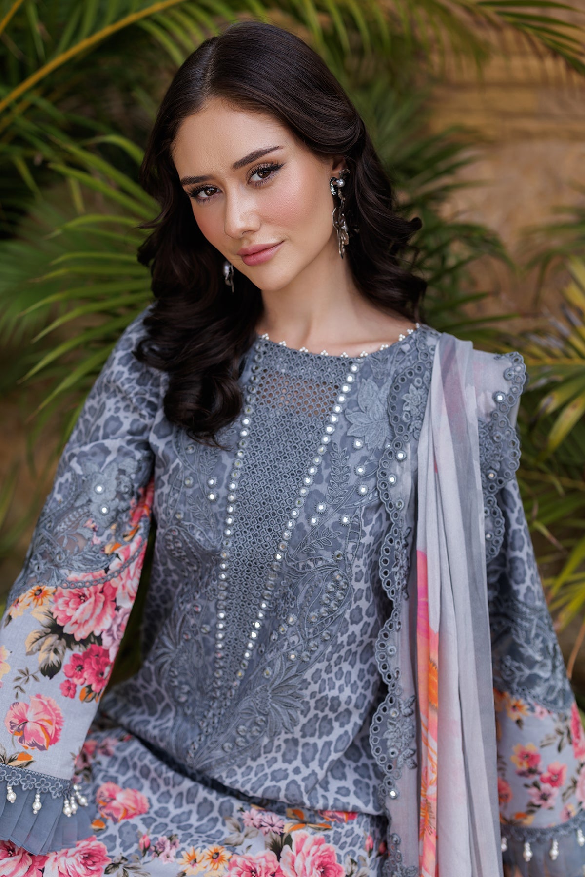 3-PC Unstitched Embroidered Lawn Collection CN5-14