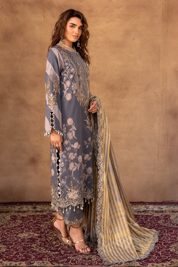 3-PC Unstitched Embroidered Lawn Collection CRN5-22