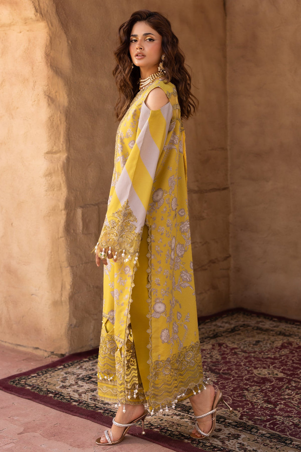 3-PC Unstitched Embroidered Lawn Collection CRN5-15