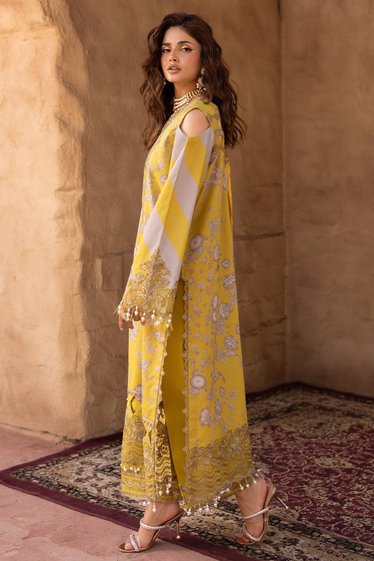 3-PC Unstitched Embroidered Lawn Collection CRN5-15