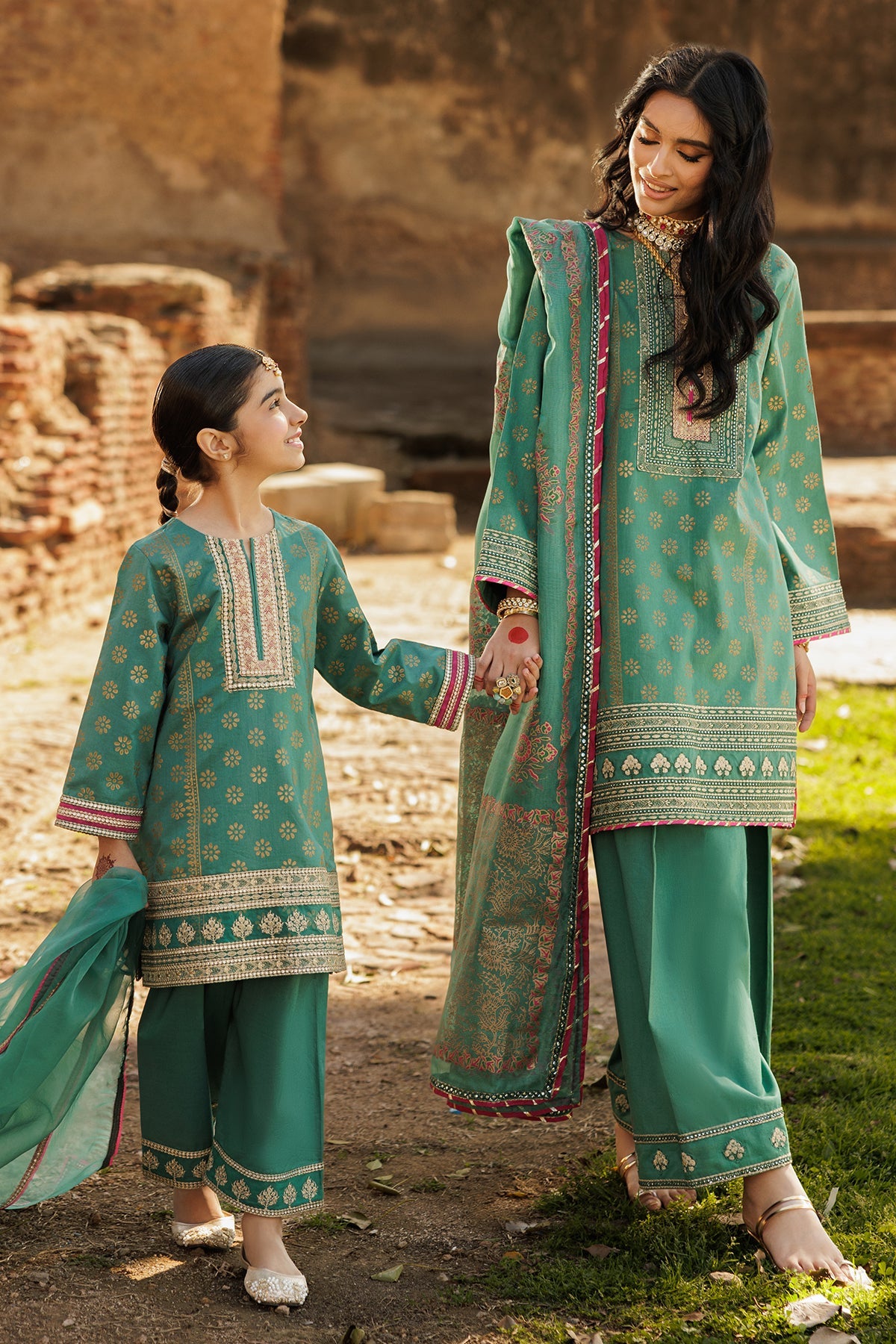 3-PC Kids Embroidered Lawn Suit CKP-5-56