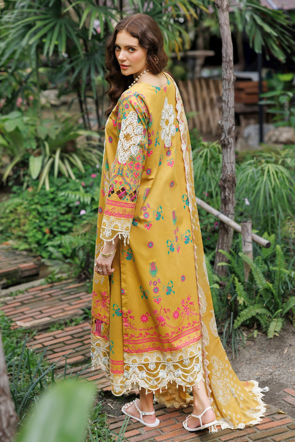 3-PC Unstitched Embroidered Lawn Collection CC6-07