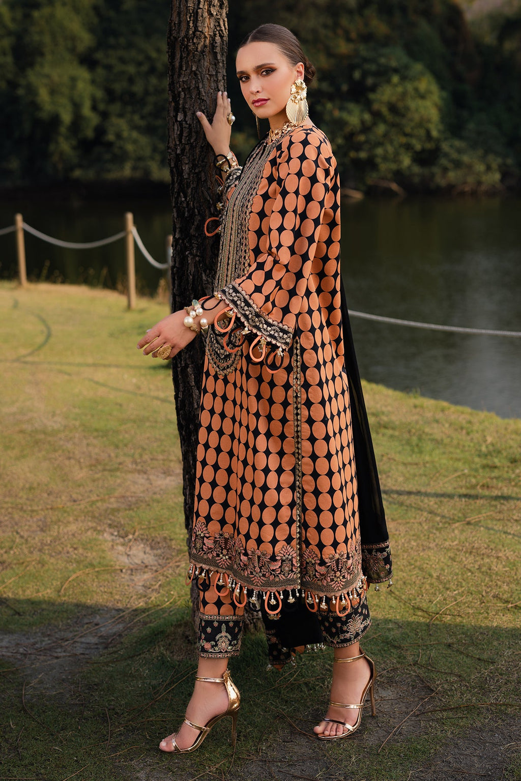 3-PC Unstitched Festive Edit Lawn Collection CQ5-02