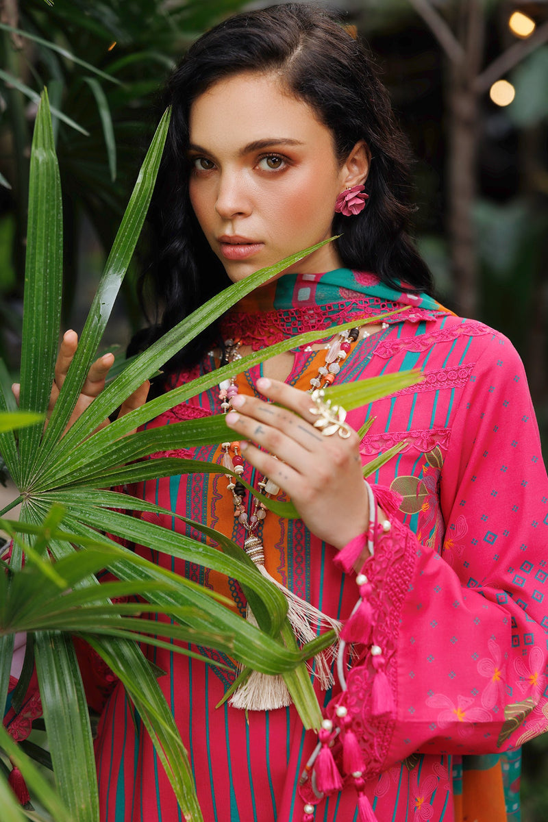 3-PC Unstitched Embroidered Lawn Collection CC6-08
