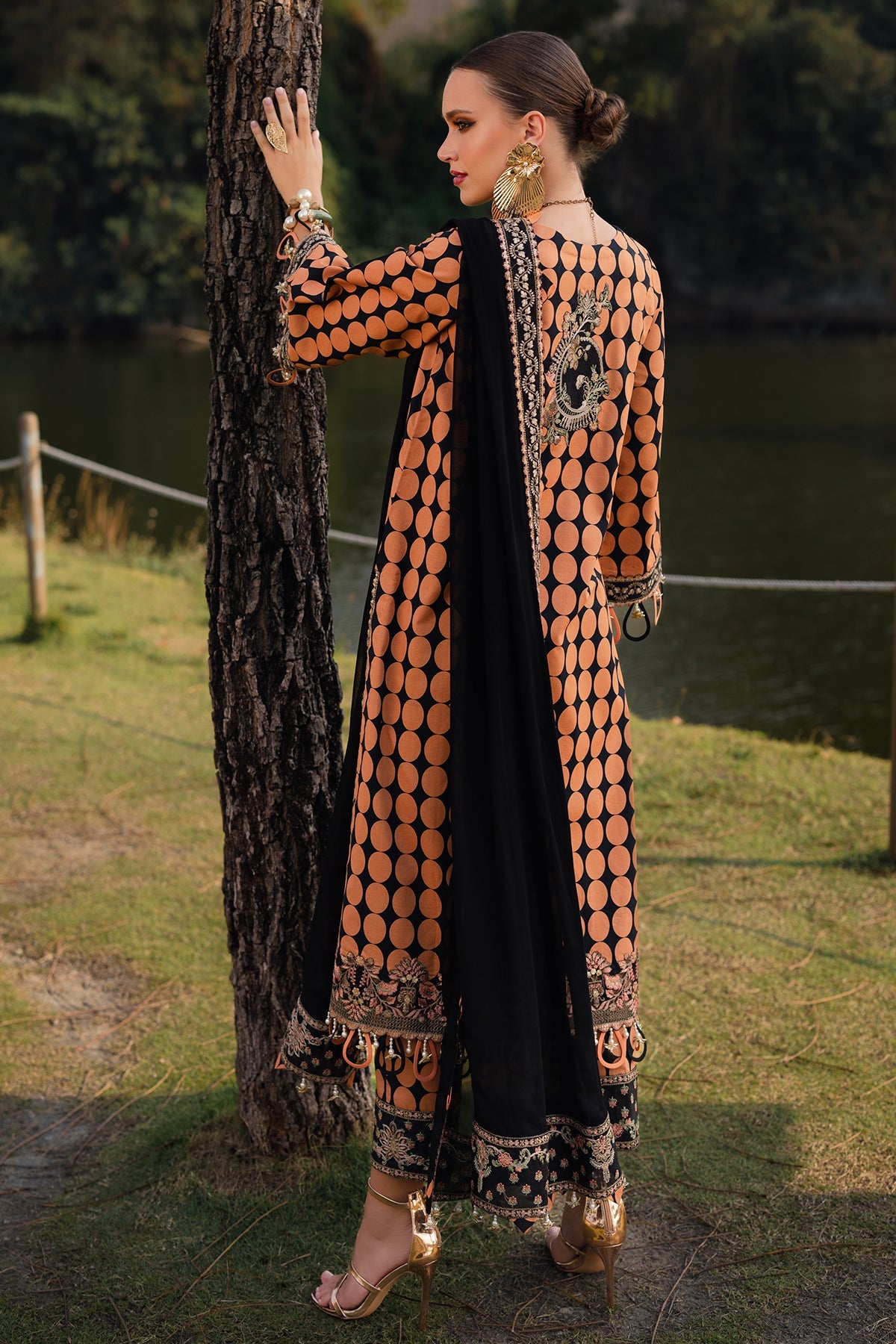 3-PC Unstitched Festive Edit Lawn Collection CQ5-02