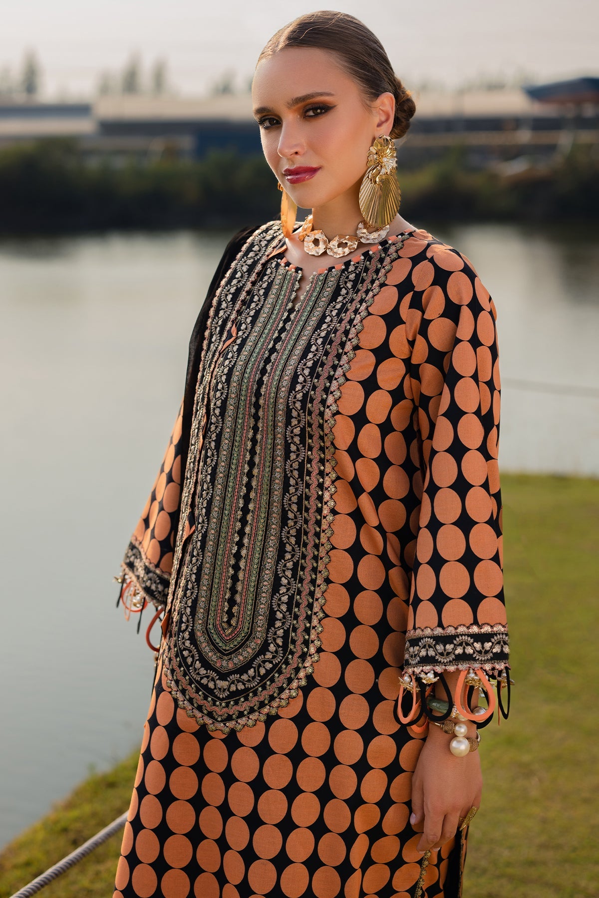 3-PC Unstitched Festive Edit Lawn Collection CQ5-02