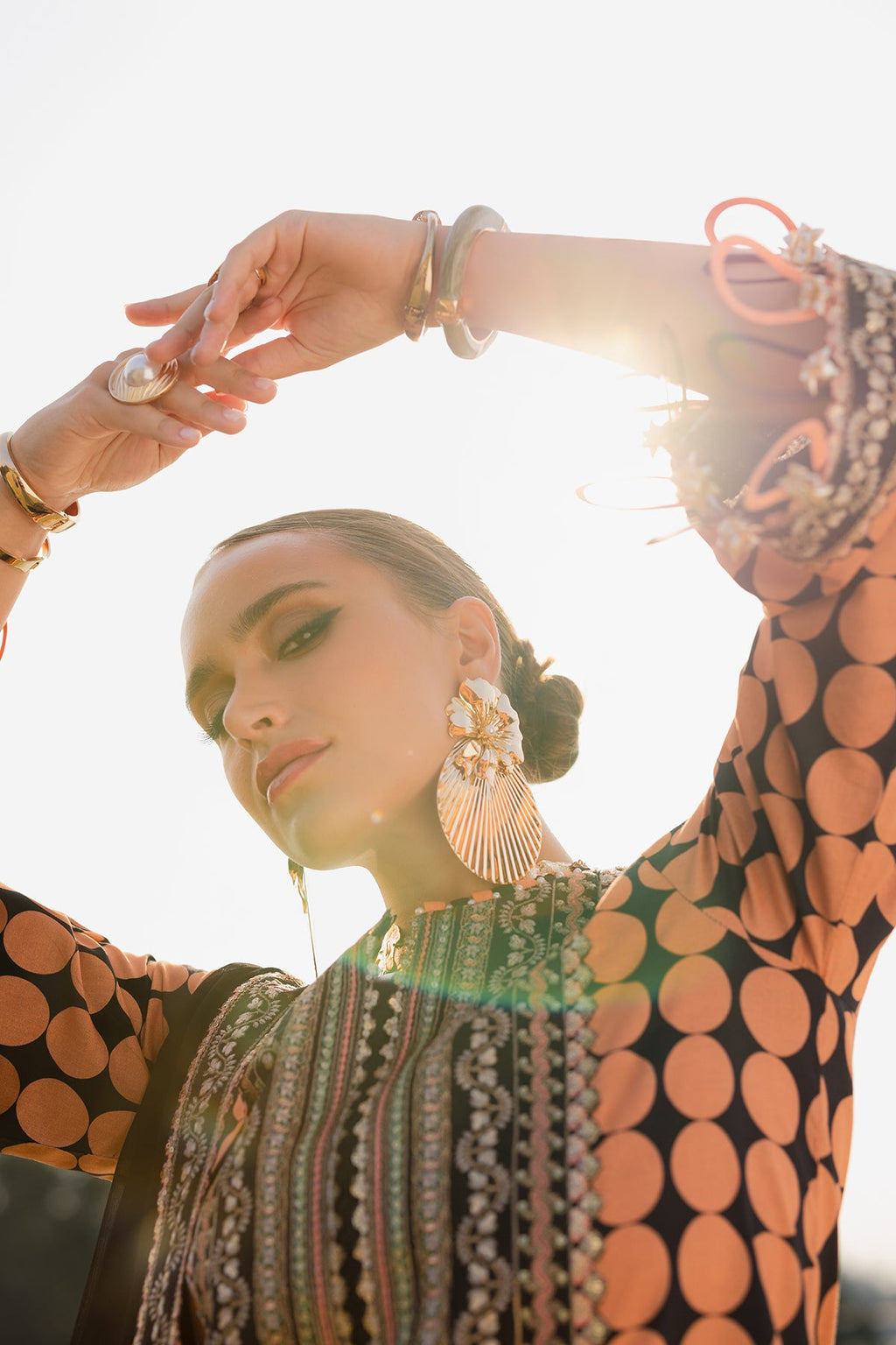 3-PC Unstitched Festive Edit Lawn Collection CQ5-02