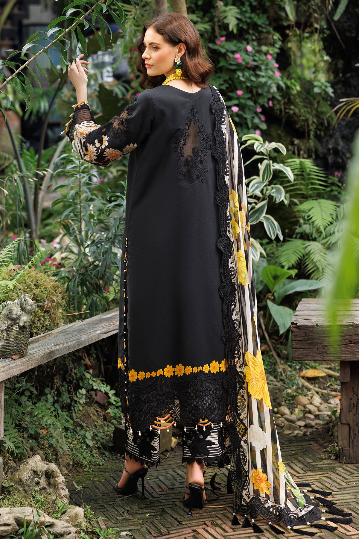 3-PC Unstitched Embroidered Lawn Collection CC6-06