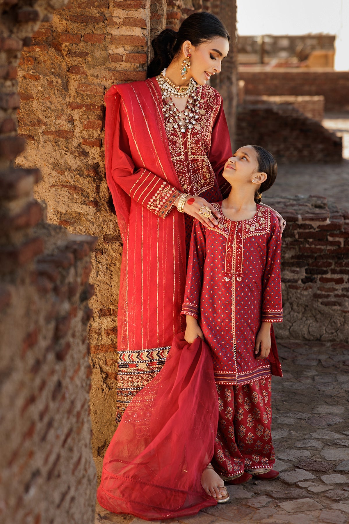 3-PC Embroidered Silk Suit CMA-5-28
