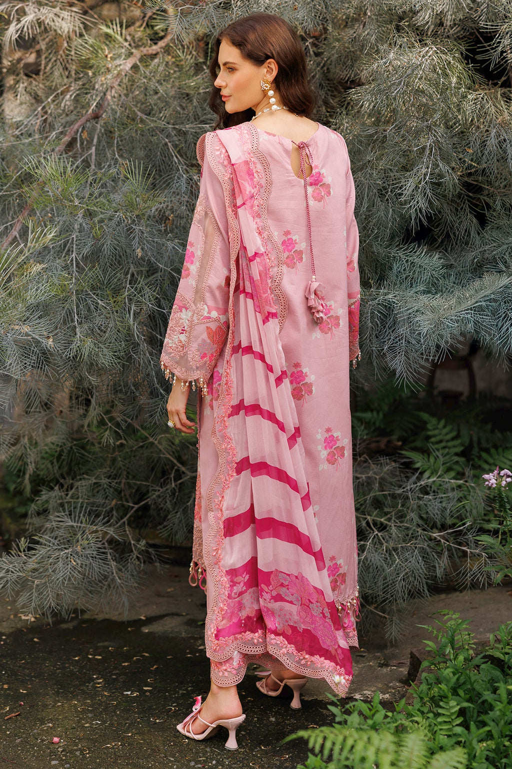 3-PC Unstitched Embroidered Lawn Collection CC6-01