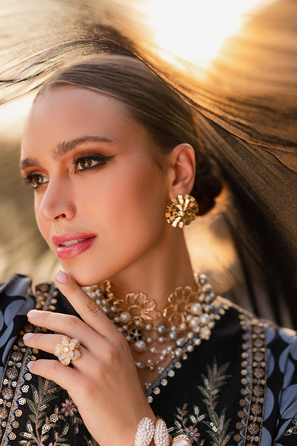 3-PC Unstitched Festive Edit Lawn Collection CQ5-06