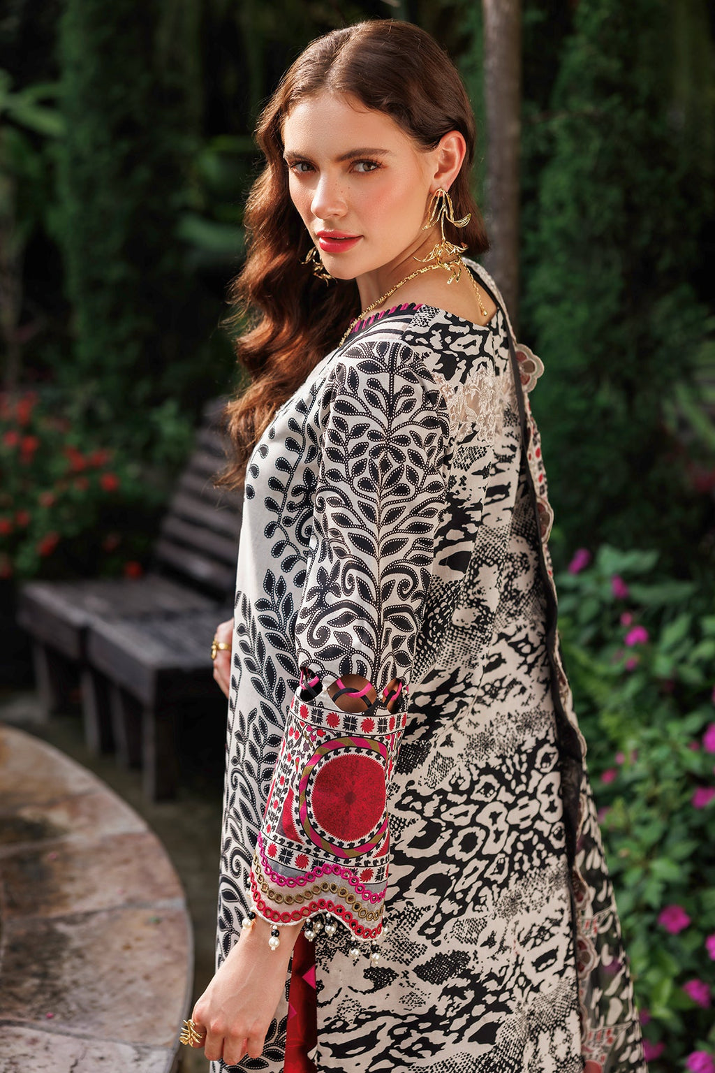 3-PC Unstitched Embroidered Lawn Collection CRB5-11