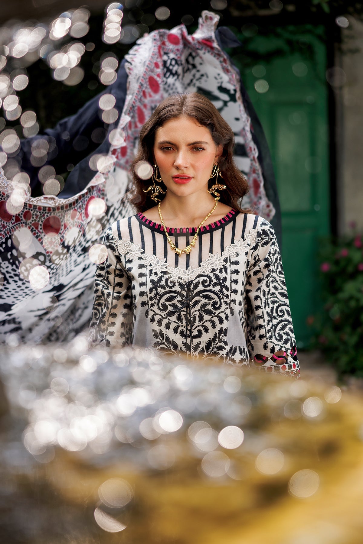 3-PC Unstitched Embroidered Lawn Collection CRB5-11