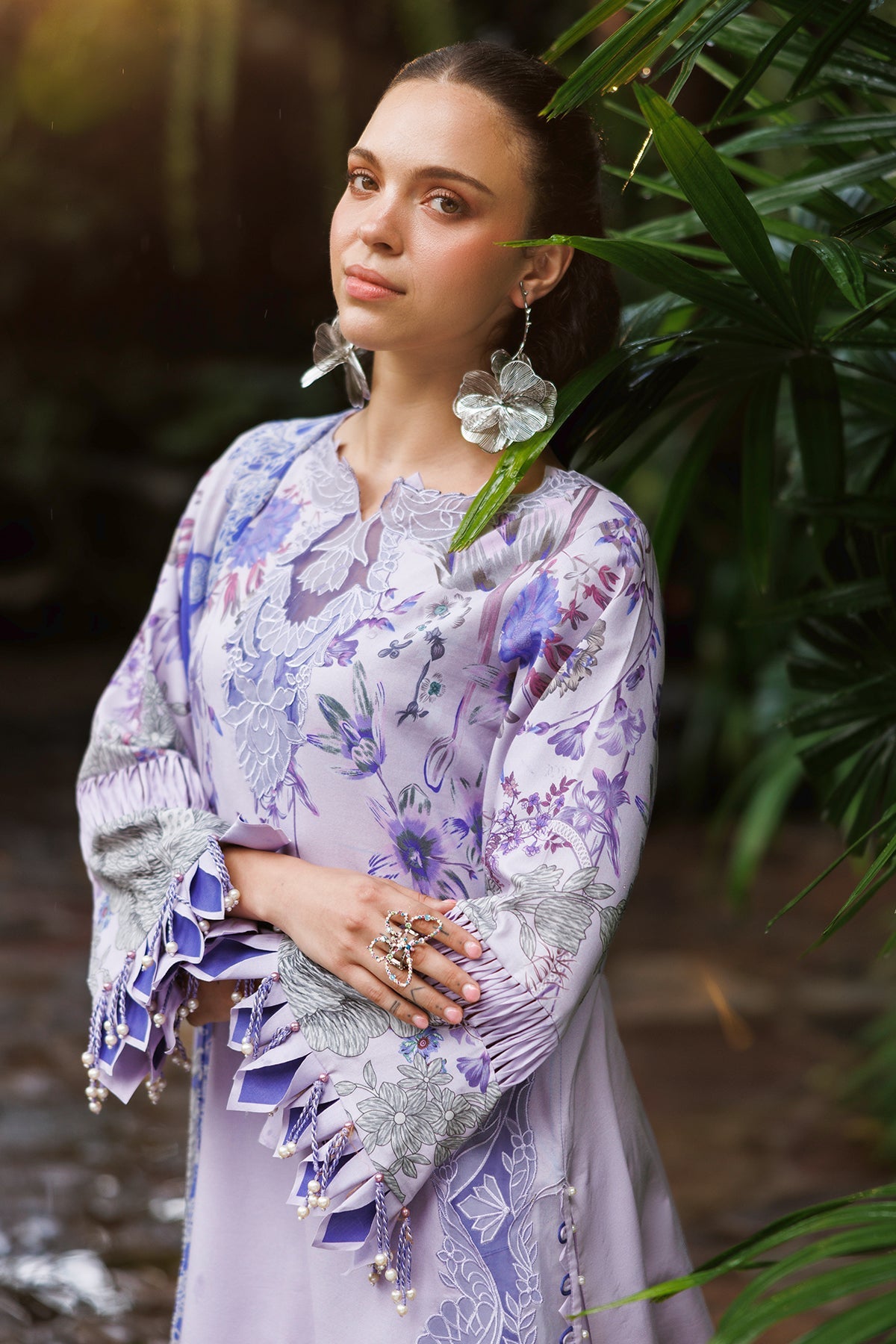 3-PC Unstitched Embroidered Lawn Collection CC6-03