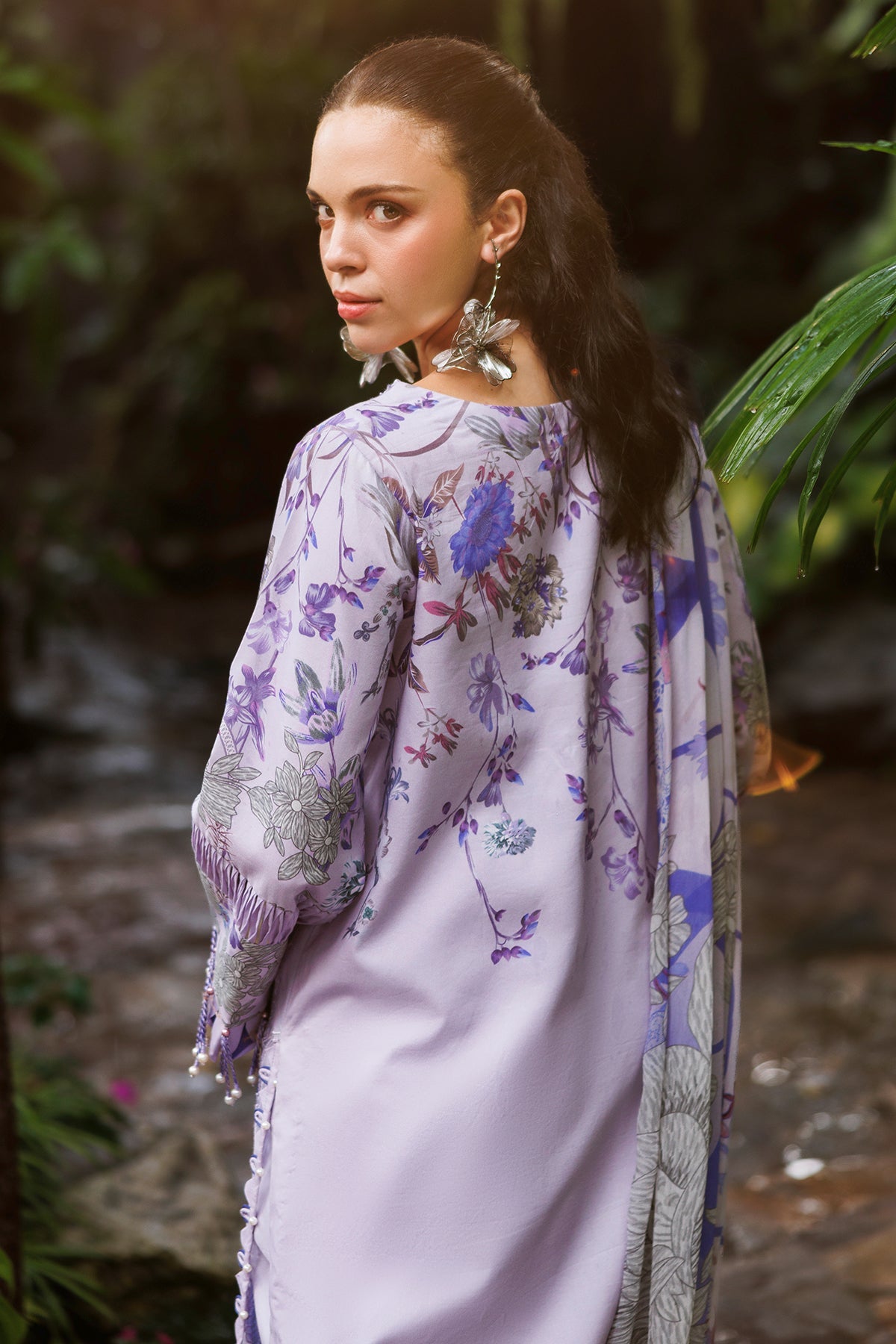 3-PC Unstitched Embroidered Lawn Collection CC6-03