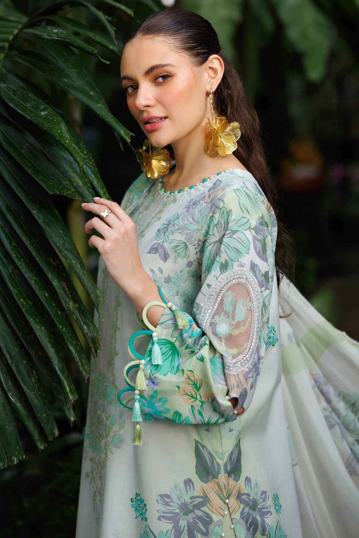 3-PC Unstitched Embroidered Lawn Collection CC6-05