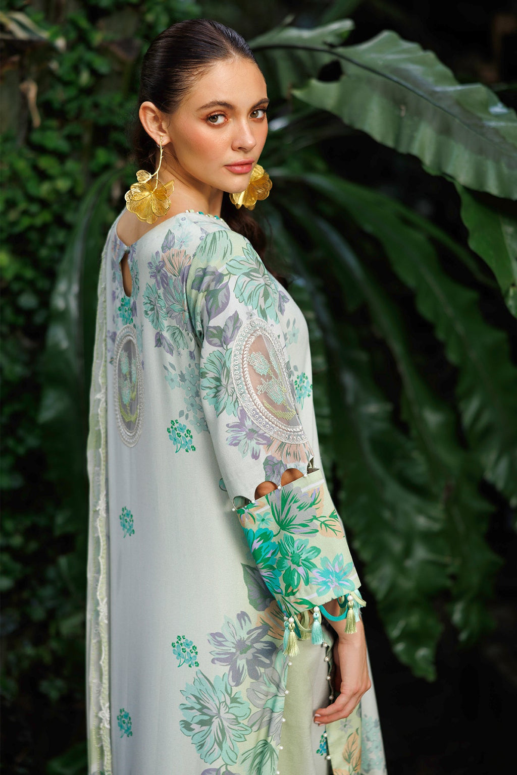 3-PC Unstitched Embroidered Lawn Collection CC6-05