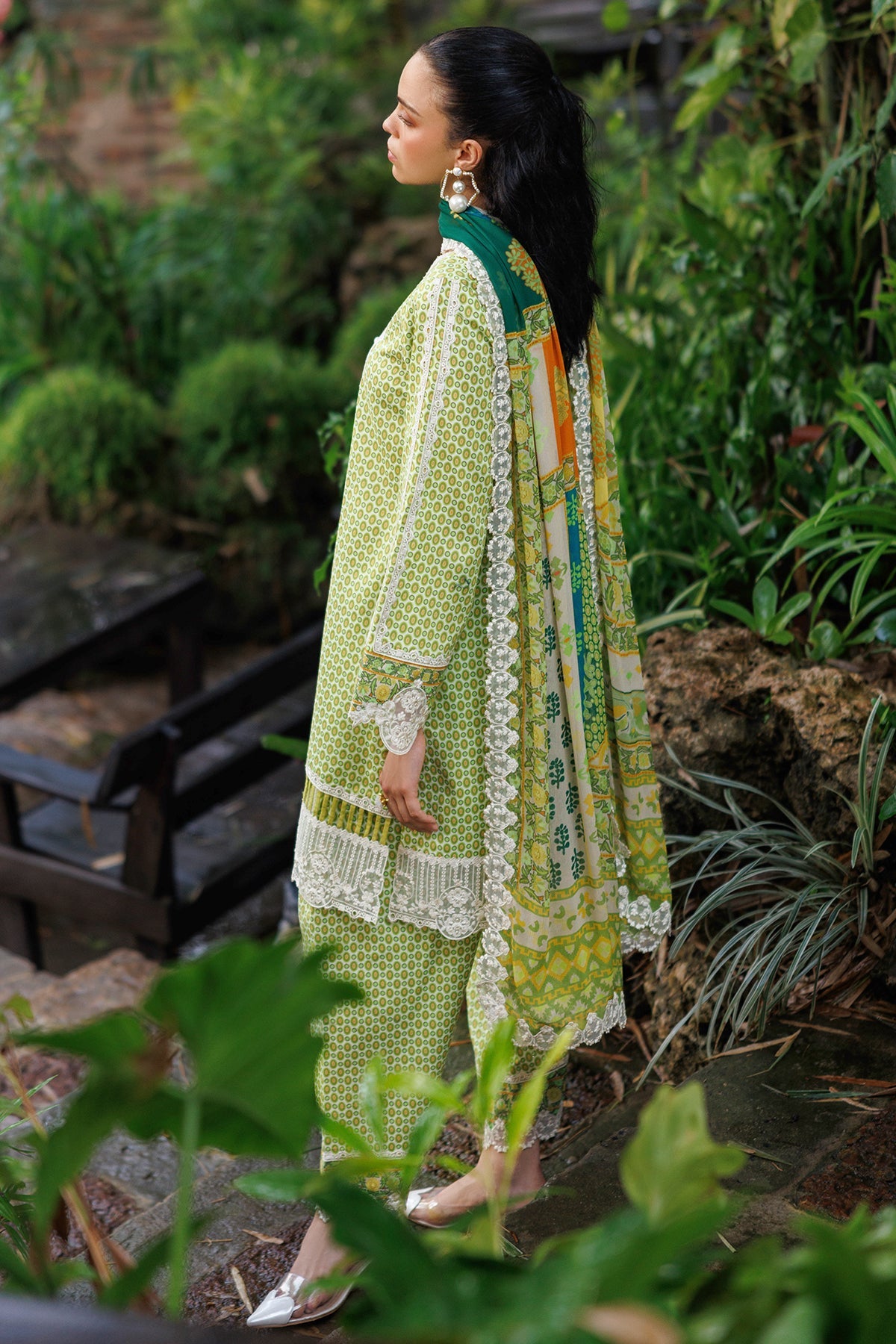 3-PC Unstitched Embroidered Lawn Collection CC6-10