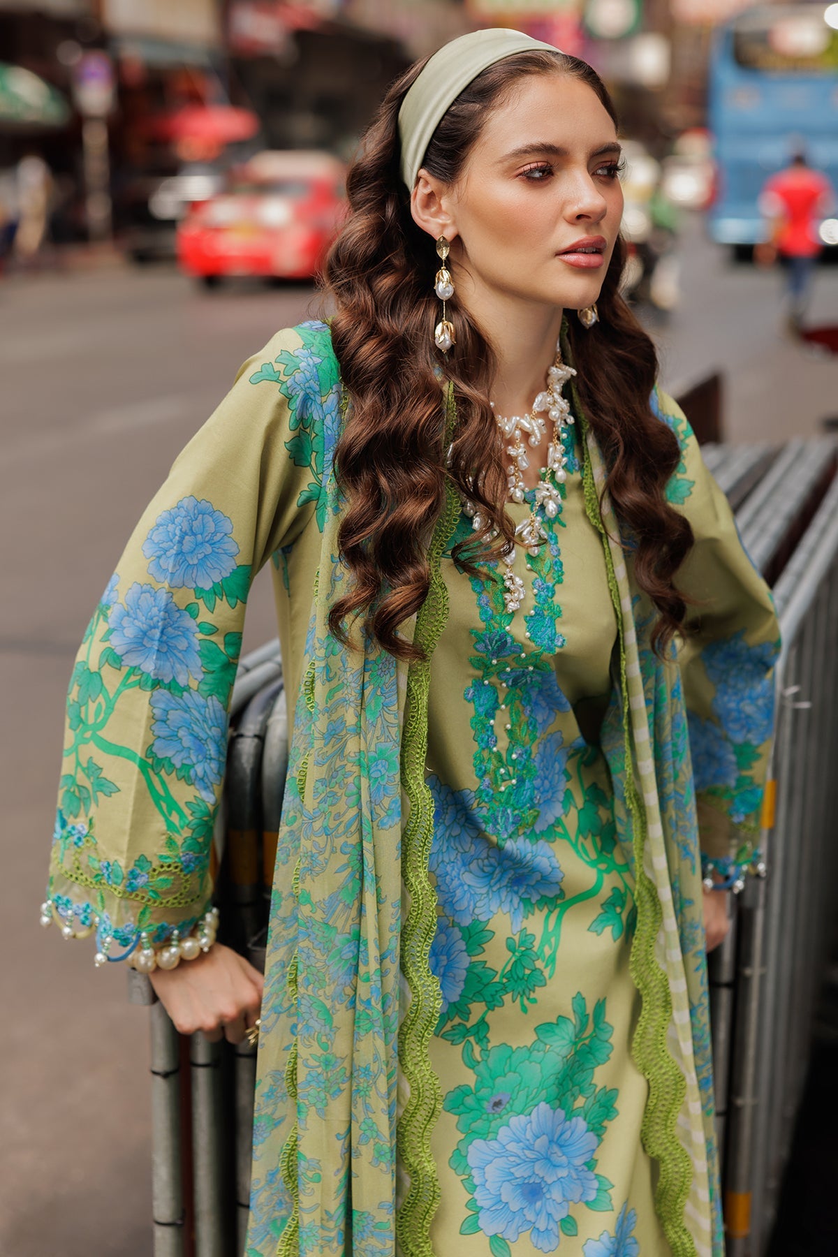 3-PC Unstitched Embroidered Lawn Collection CRB5-17