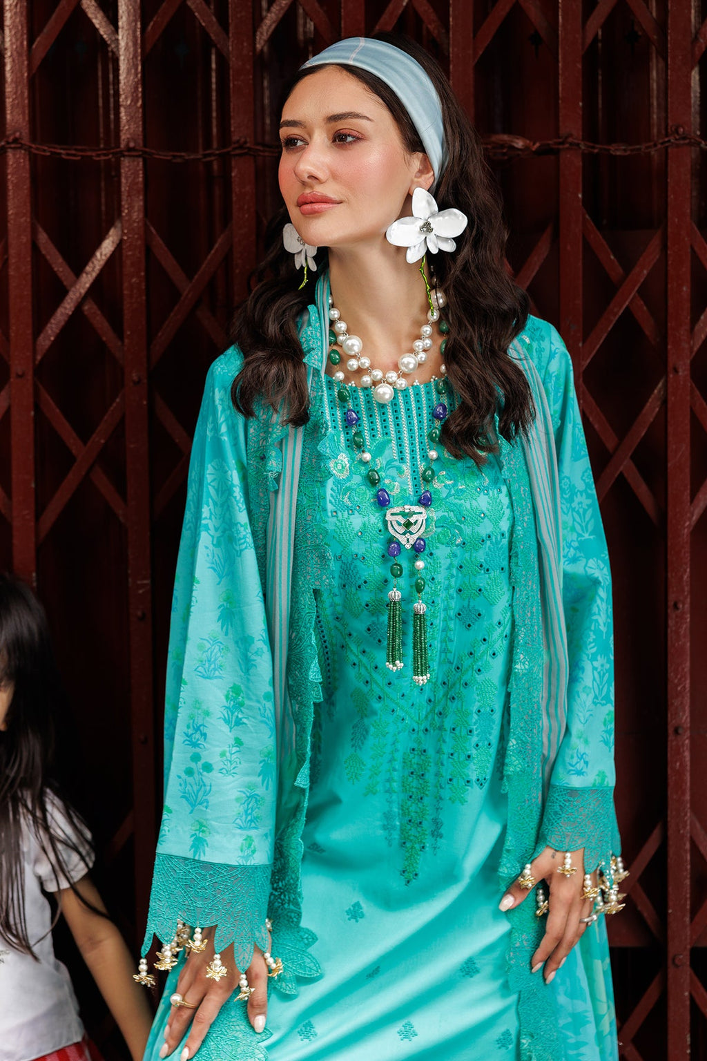 3-PC Unstitched Embroidered Lawn Collection CRB5-20