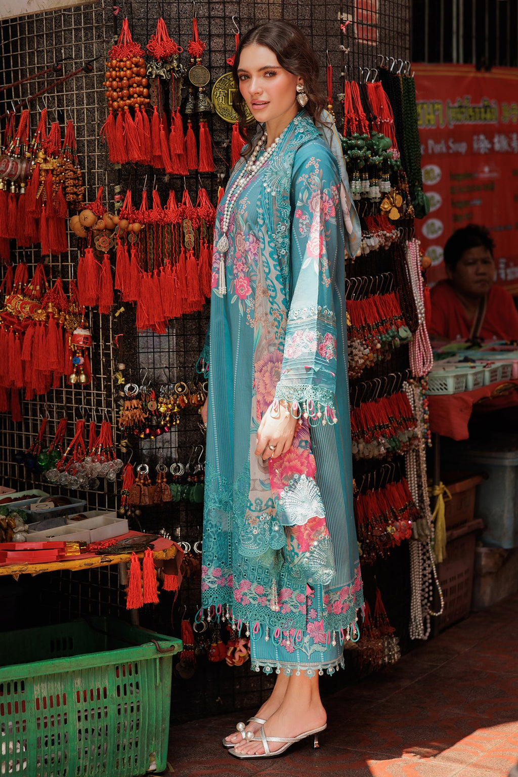 3-PC Unstitched Embroidered Lawn Collection CRB5-12