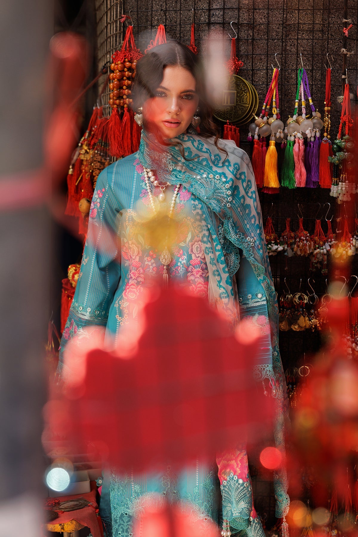 3-PC Unstitched Embroidered Lawn Collection CRB5-12