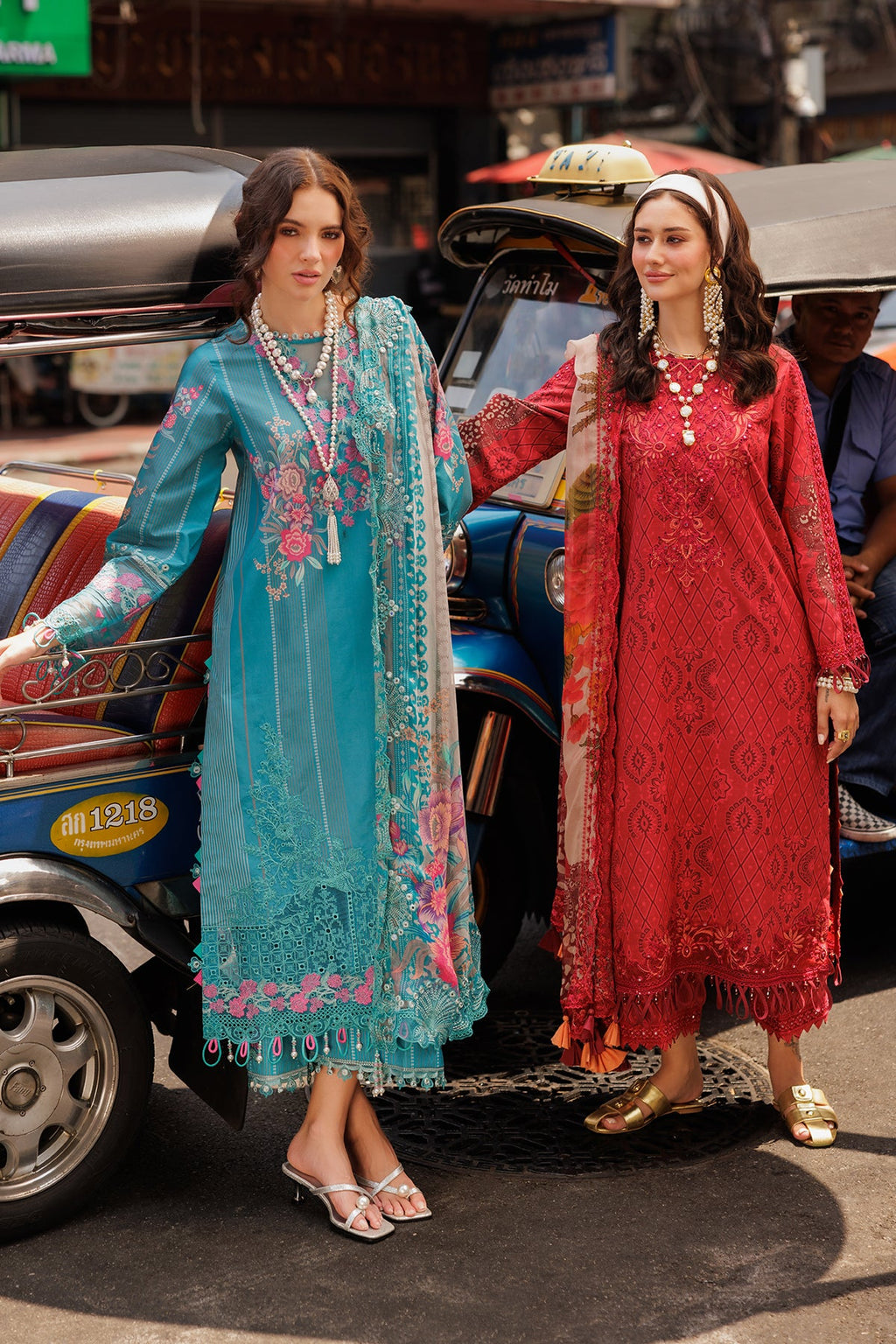 3-PC Unstitched Embroidered Lawn Collection CRB5-12