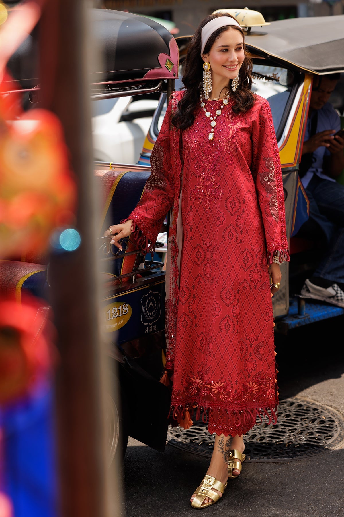 3-PC Unstitched Embroidered Lawn Collection CRB5-13