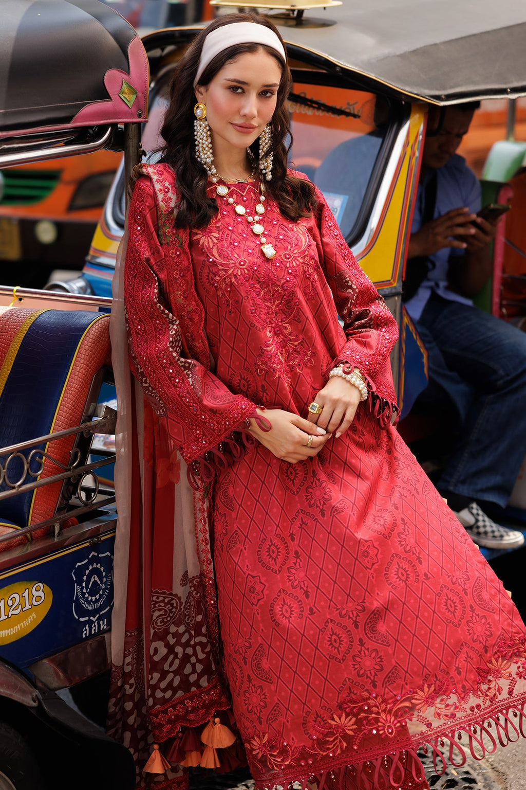 3-PC Unstitched Embroidered Lawn Collection CRB5-13