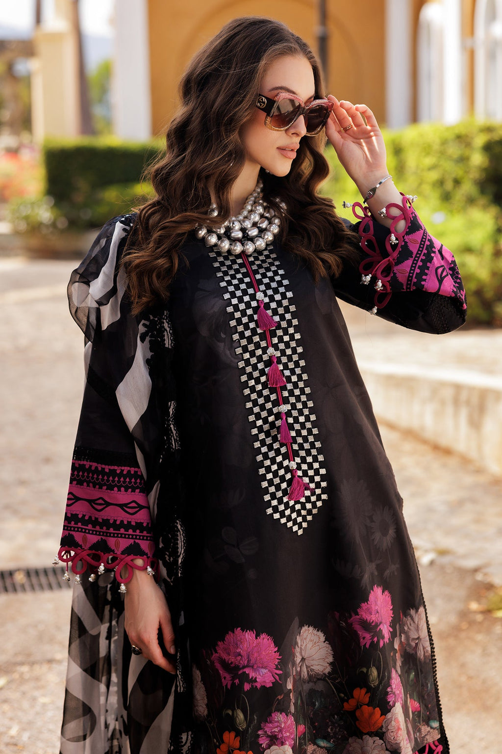3-PC Unstitched Embroidered Lawn Collection CC5-11