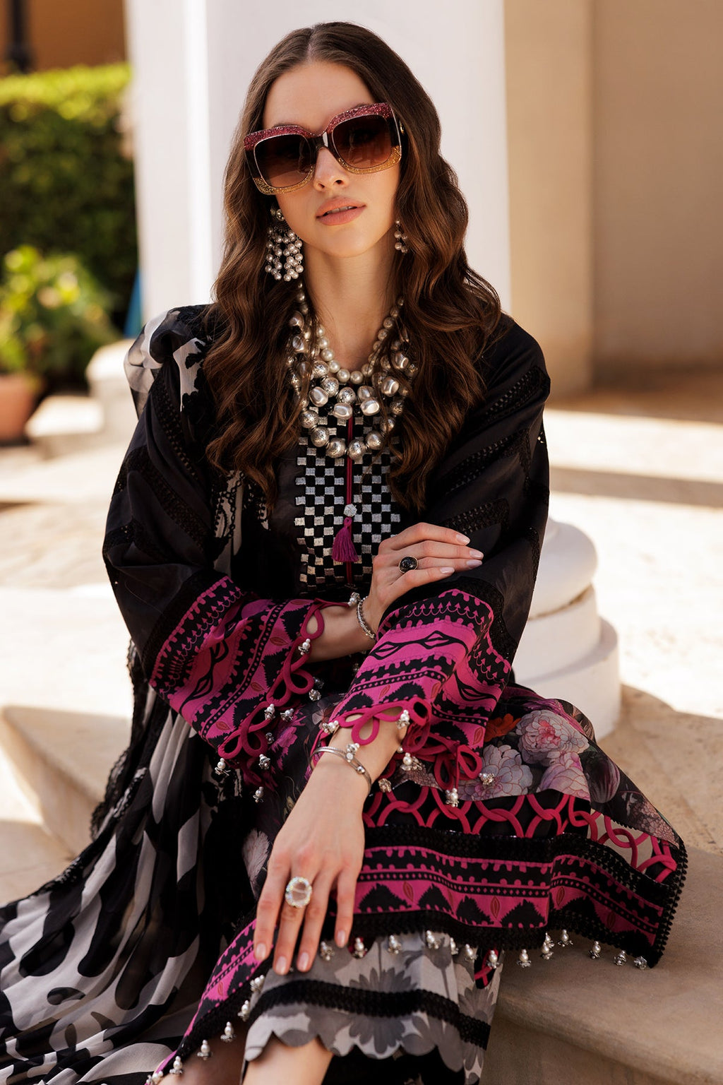 3-PC Unstitched Embroidered Lawn Collection CC5-11