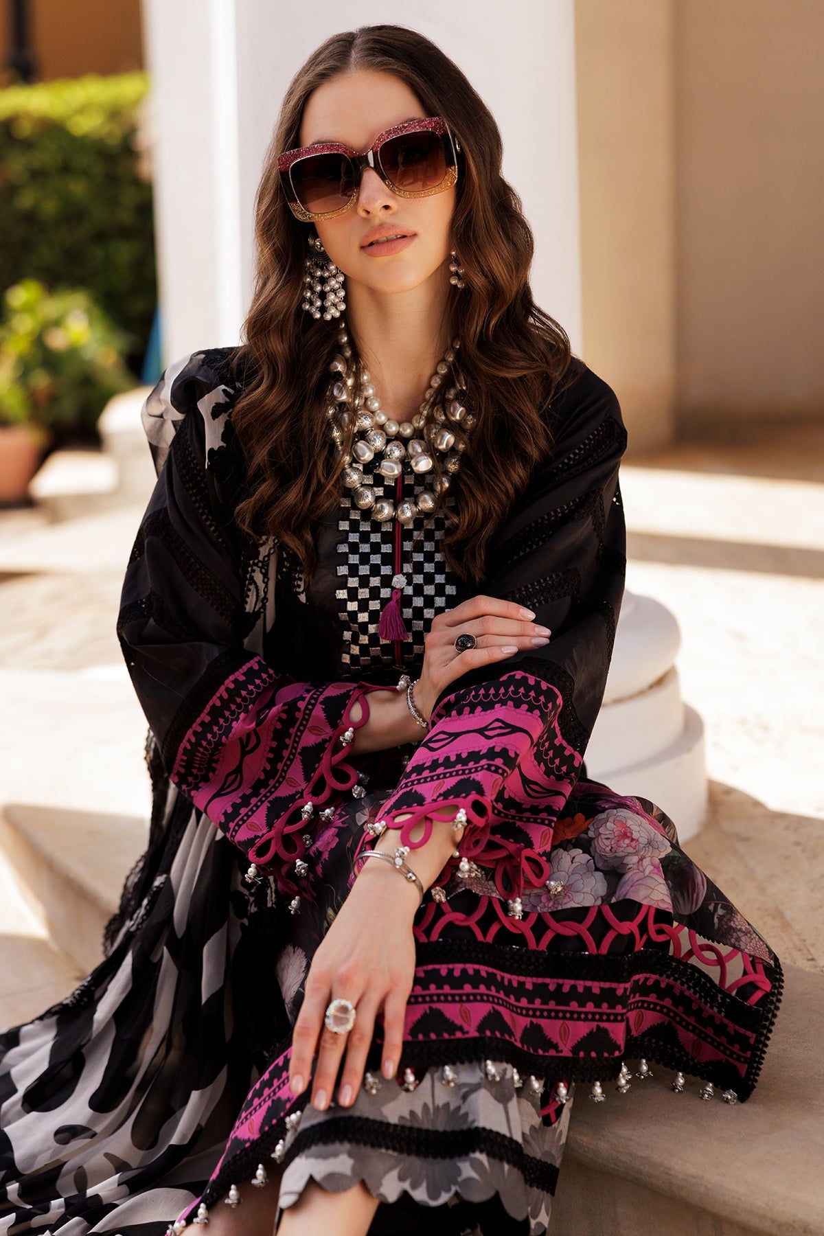 3-PC Unstitched Embroidered Lawn Collection CC5-11