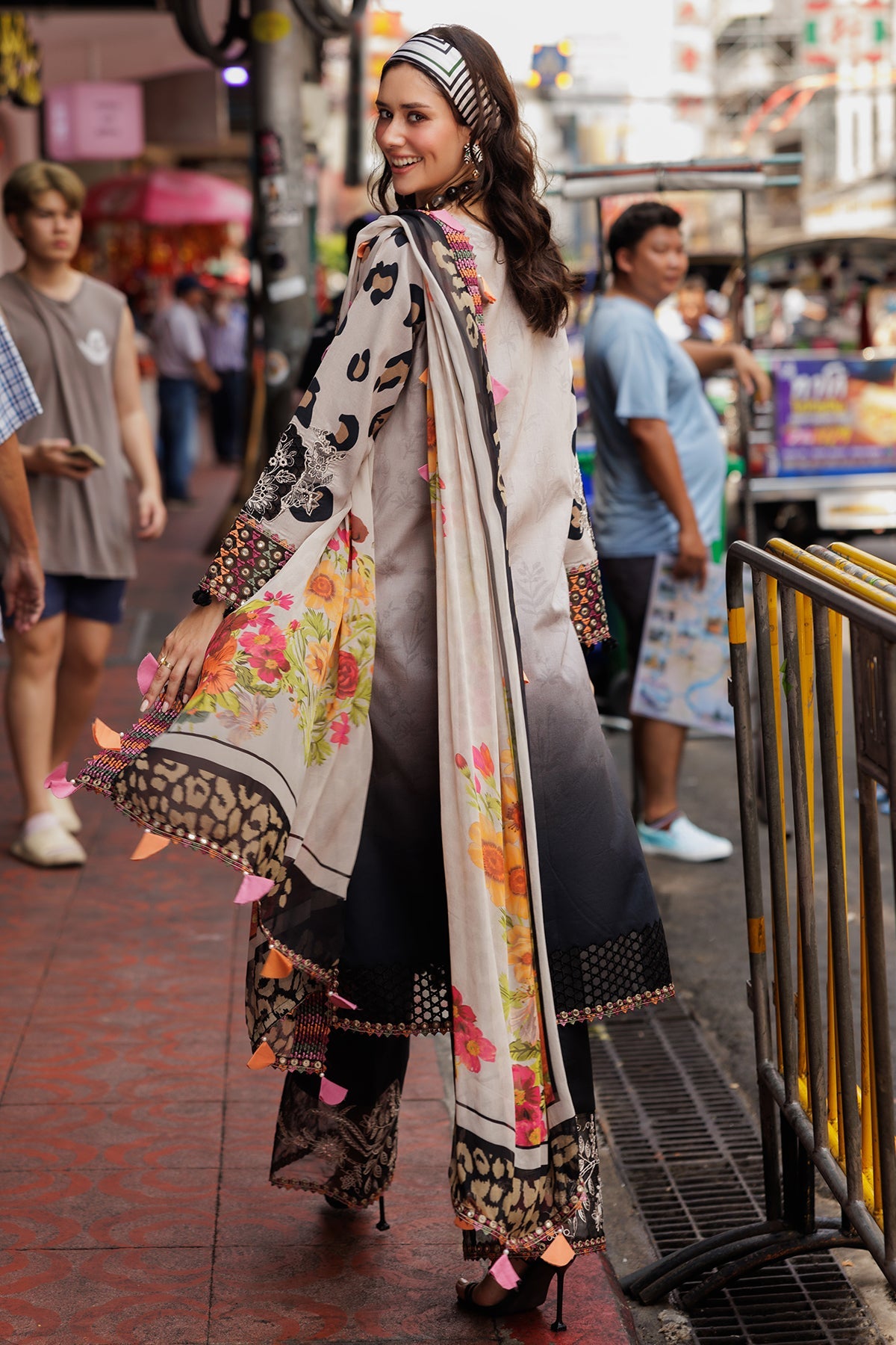 3-PC Unstitched Embroidered Lawn Collection CRB5-16