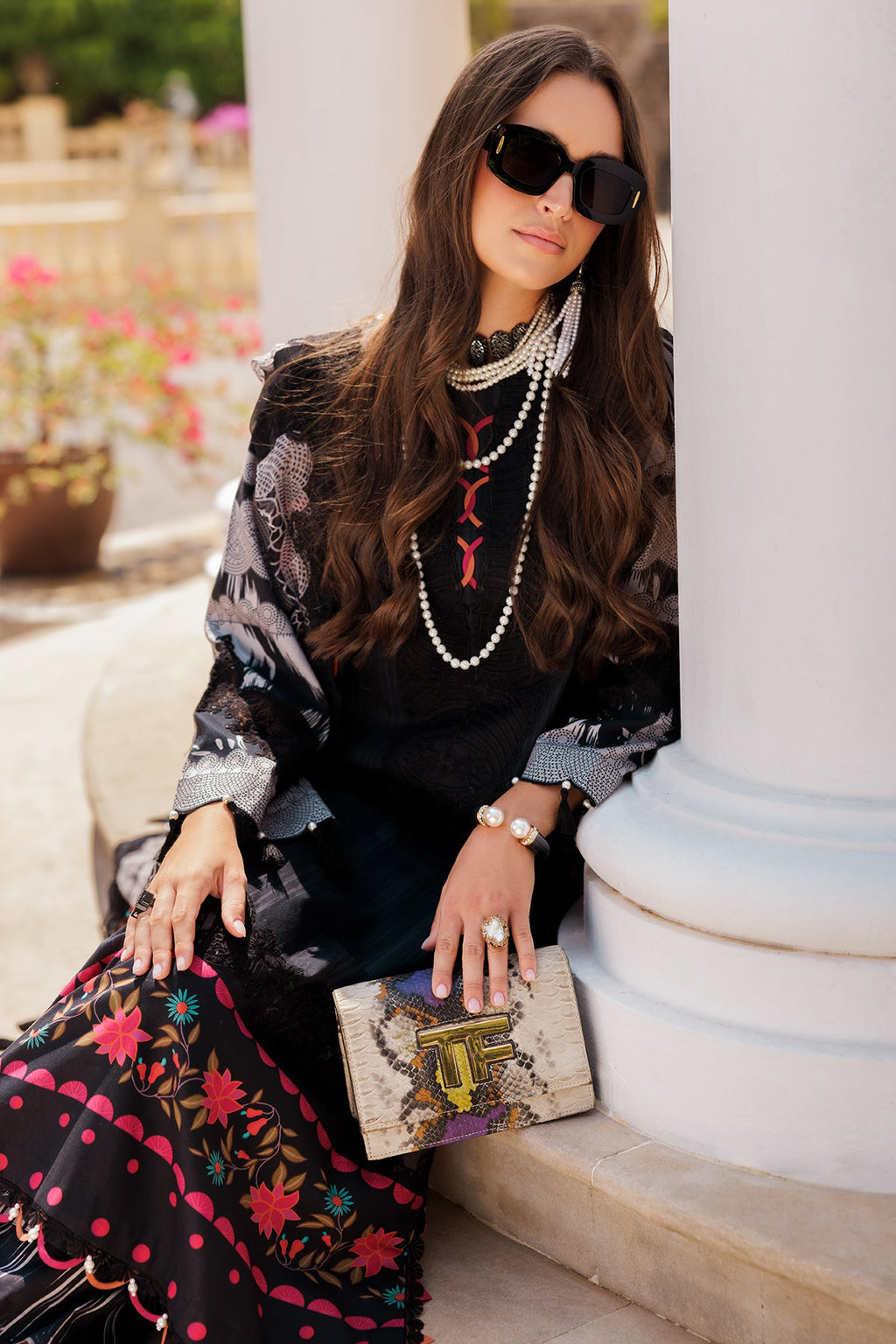 3-PC Unstitched Embroidered Lawn Collection CC5-17