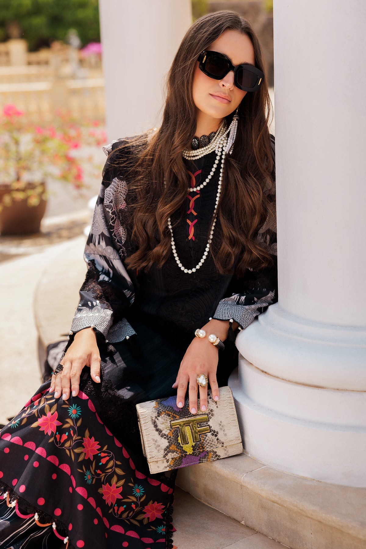 3-PC Unstitched Embroidered Lawn Collection CC5-17