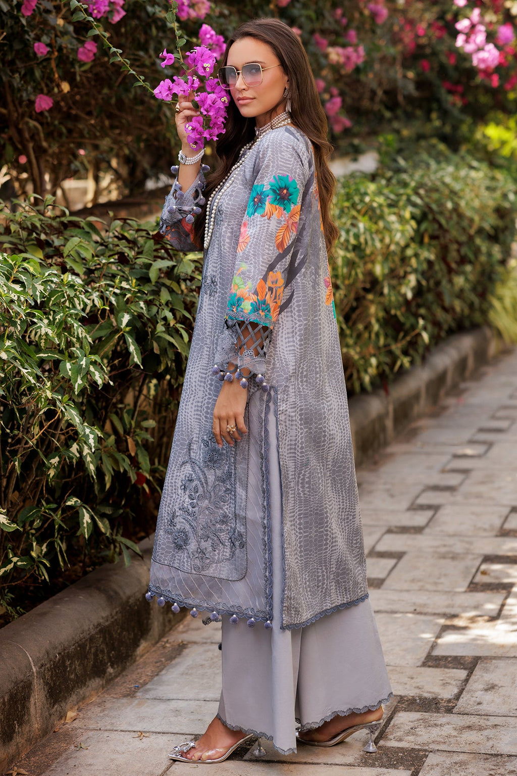 3-PC Unstitched Embroidered Lawn Collection CC5-16