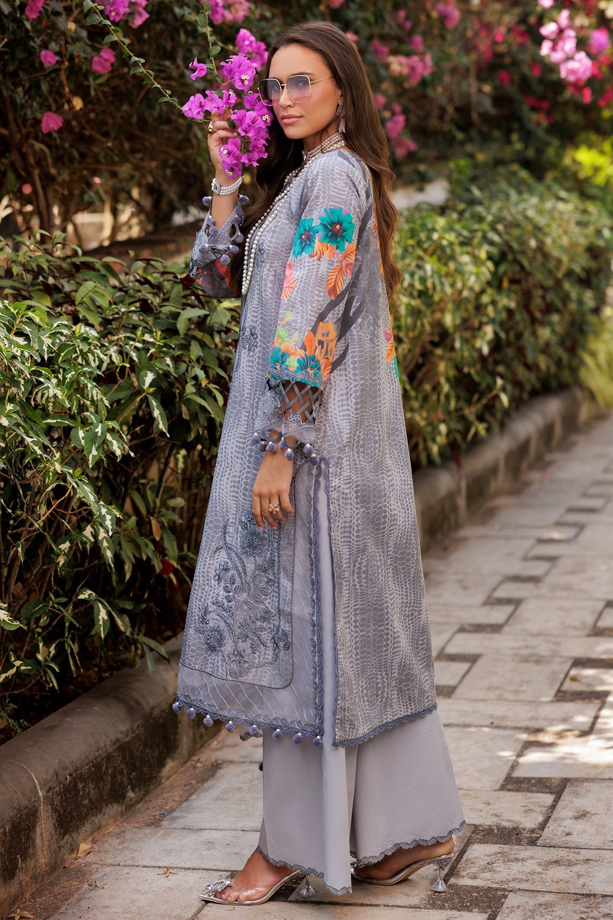 3-PC Unstitched Embroidered Lawn Collection CC5-16