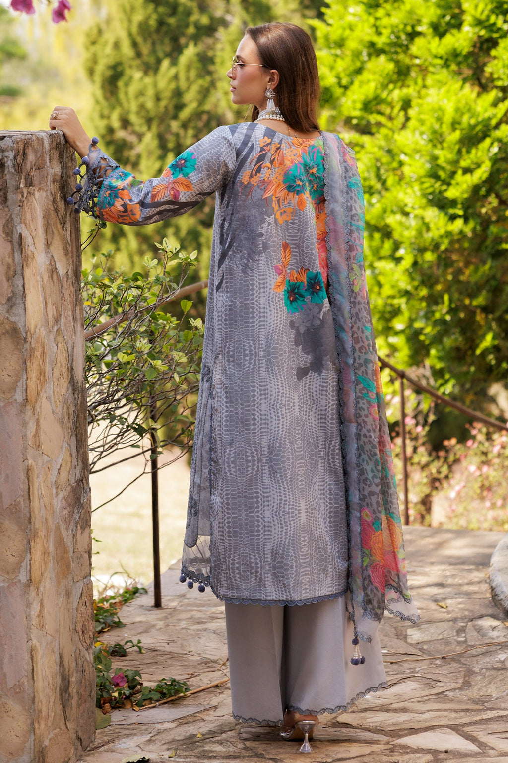 3-PC Unstitched Embroidered Lawn Collection CC5-16