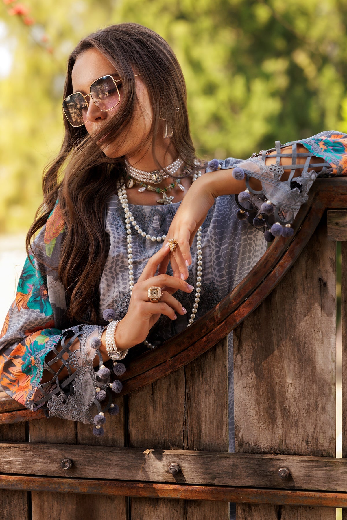 3-PC Unstitched Embroidered Lawn Collection CC5-16